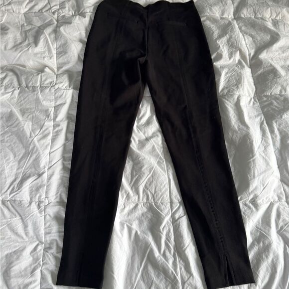 Time and Tru Black Slim Fit Stretch Pants Women's High-Waisted Work/Casual Pant - Picture 6 of 8